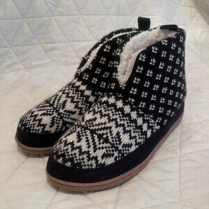 Dearfoams Fair Isle Bootie Slippers